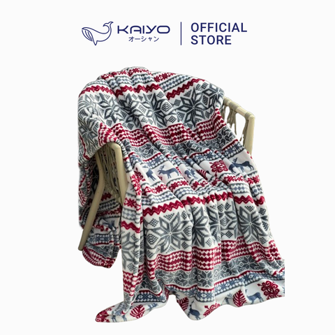 Chăn băng lông tuyết Kaiyo, màu đỏ