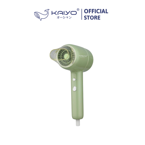 Máy sấy tóc ion âm hai chiều nóng lạnh Kaiyo, model KHD-418, màu xanh mint [mã KHD-4182]
