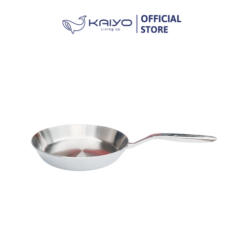 Chảo inox 316 liền khối 5-ply Premium Kaiyo 26cm