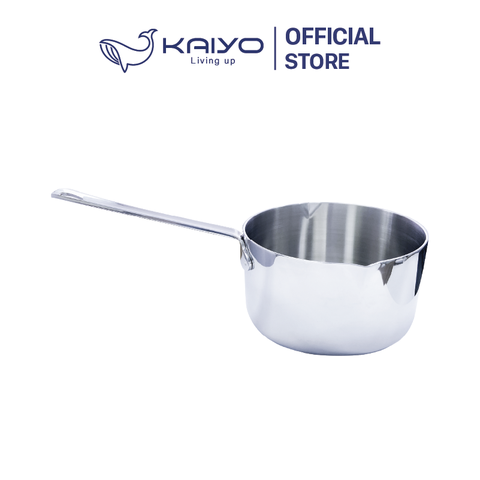 Quánh đúc inox 3 lớp đáy liền Mini Tri-ply (size 12cm)