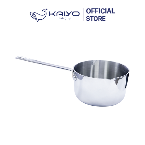 Quánh đúc inox 3 lớp đáy liền Mini Tri-ply (size 14cm)