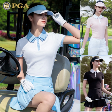 Áo cộc tay golf nữ PGA101428 PreOrder