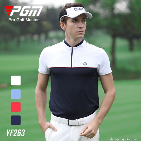 Áo cộc tay golf nam PGM-YF263
