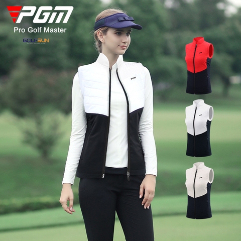 Áo khoác gile golf nữ PGM - YF475 cao cấp