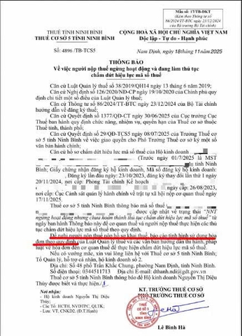Hành Trình Làm Thủ Tục Hủy Giấy Phép Hộ Kinh Doanh Khoán Trong Lĩnh Vực Vật Tư Ngành Nước & Thiết Bị Điện Nước