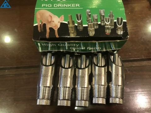 🐷 Núm Uống Nước Tự Động Cho Heo – Giải Pháp Tiết Kiệm, Sạch Sẽ Và Hiệu Quả Cho Mọi Trang Trại!