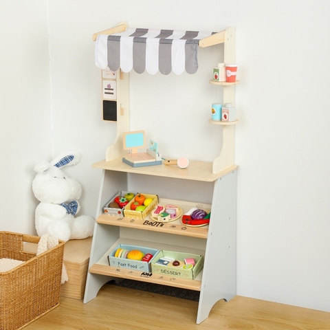 Đồ chơi Quầy bán hàng, Quầy siêu thị bằng gỗ cao 95.5cm - 𝗕𝗜𝗞𝗢 𝗦𝗛𝗢𝗣