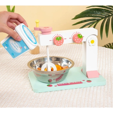 Đồ chơi sét làm bánh Cucinino bằng gỗ cho bé 𝐁𝐈𝐊𝐎 𝐒𝐇𝐎𝐏