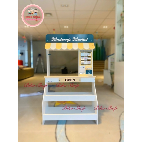 Đồ chơi quầy bán hàng màu trắng 100cm Kienvy - 𝐁𝐈𝐊𝐎 𝐒𝐇𝐎𝐏
