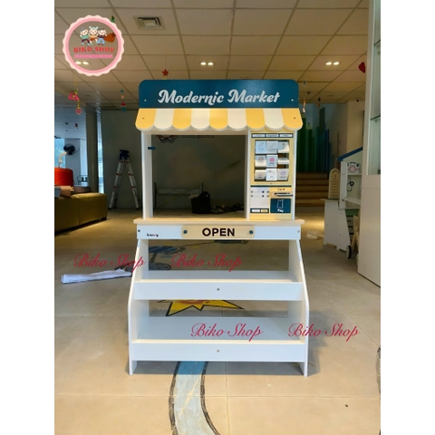 Đồ chơi quầy bán hàng màu trắng 100cm Kienvy - 𝐁𝐈𝐊𝐎 𝐒𝐇𝐎𝐏