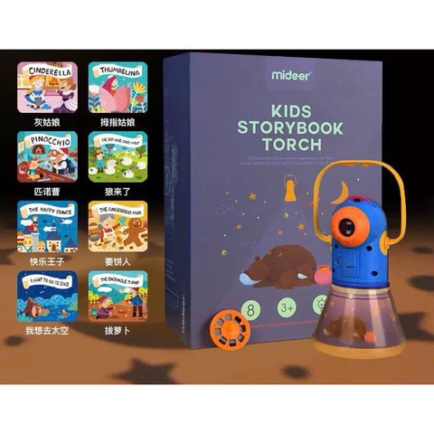 Đồ chơi đèn chiếu ảnh kể chuyện 11 câu chuyện cho bé