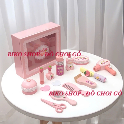 Đồ chơi phụ kiện trang điểm bằng gỗ cho bé - 𝐁𝐈𝐊𝐎 𝐒𝐇𝐎𝐏