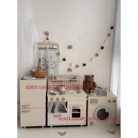 Đồ chơi nhà bếp bằng gỗ Gserin phong cách Hàn cho bé - 𝐁𝐈𝐊𝐎 𝐒𝐇𝐎𝐏