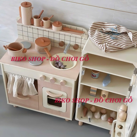 Đồ chơi nhà bếp bằng gỗ Gserin phong cách Hàn cho bé - 𝐁𝐈𝐊𝐎 𝐒𝐇𝐎𝐏