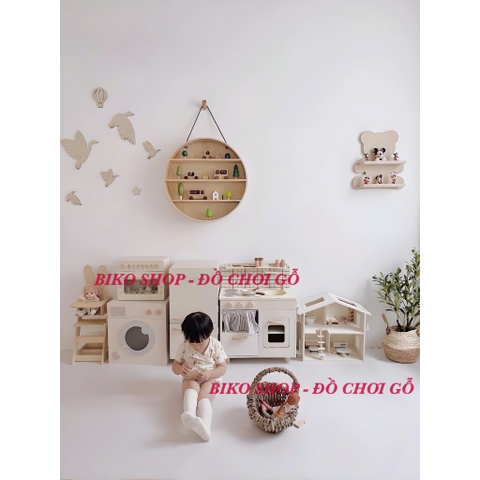 Đồ chơi nhà bếp bằng gỗ Gserin phong cách Hàn cho bé - 𝐁𝐈𝐊𝐎 𝐒𝐇𝐎𝐏