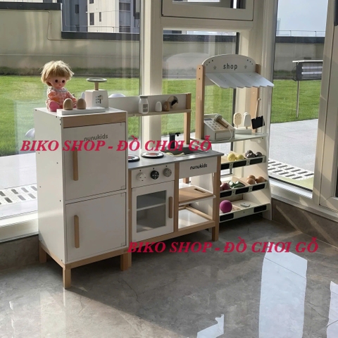 Combo Bếp và tủ lạnh Nunukids (có sẵn)