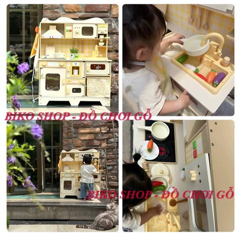 Đồ chơi nhà bếp có âm thanh màu vàng 95,3cm - 𝐁𝐈𝐊𝐎 𝐒𝐇𝐎𝐏
