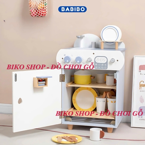 Đồ chơi máy rửa bát bằng gỗ cho bé - 𝐁𝐈𝐊𝐎 𝐒𝐇𝐎𝐏