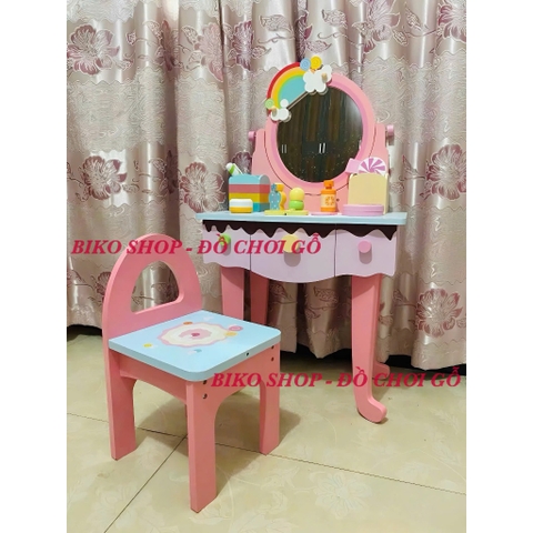 Bàn trang điểm cầu vồng 83cm - 𝐁𝐈𝐊𝐎 𝐒𝐇𝐎𝐏