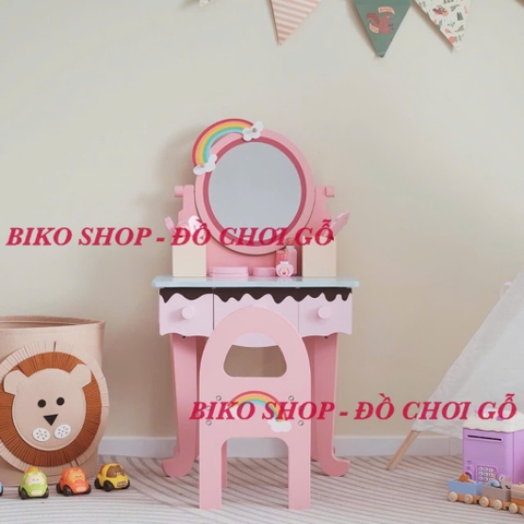 Bàn trang điểm cầu vồng 83cm - 𝐁𝐈𝐊𝐎 𝐒𝐇𝐎𝐏