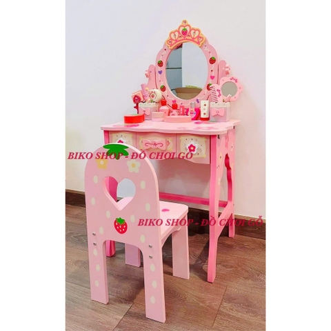 Đồ chơi bàn trang điểm đâu tây cỡ lớn 94cm cho bé - 𝐁𝐈𝐊𝐎 𝐒𝐇𝐎𝐏