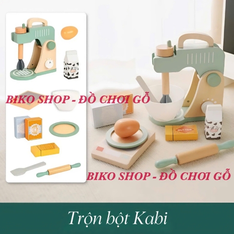 Đồ chơi Quầy kem, tháp bánh, sinh tố, làm bánh xanh Mini Kabi - 𝐁𝐈𝐊𝐎 𝐒𝐇𝐎𝐏