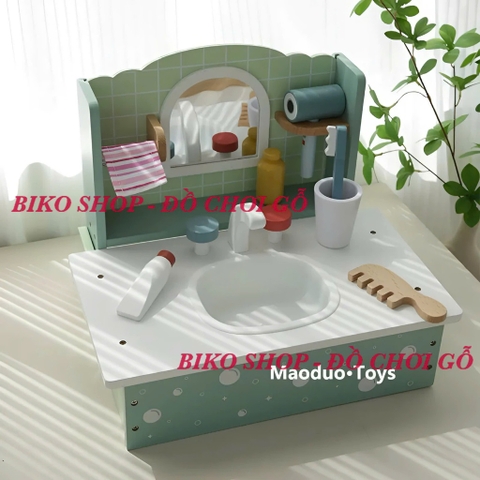 Đồ chơi Quầy kem, tháp bánh, sinh tố, làm bánh xanh Mini Kabi - 𝐁𝐈𝐊𝐎 𝐒𝐇𝐎𝐏