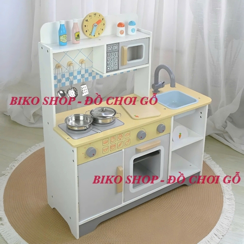 Đồ chơi nhà bếp bằng gỗ 76.6cm - 𝐁𝐈𝐊𝐎 𝐒𝐇𝐎𝐏