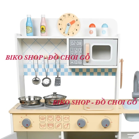 Đồ chơi nhà bếp bằng gỗ 76.6cm - 𝐁𝐈𝐊𝐎 𝐒𝐇𝐎𝐏