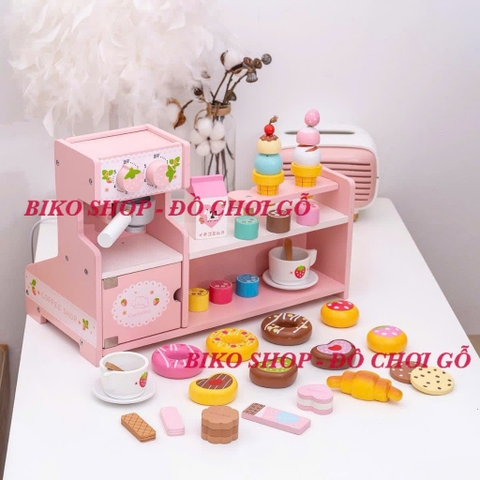 Đồ chơi Coffee shop hàng Cucinino - 𝐁𝐈𝐊𝐎 𝐒𝐇𝐎𝐏