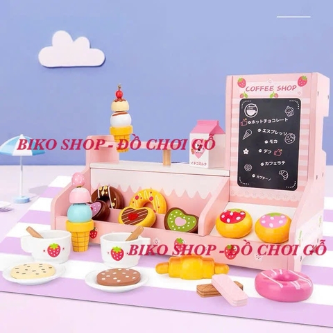 Đồ chơi Coffee shop hàng Cucinino - 𝐁𝐈𝐊𝐎 𝐒𝐇𝐎𝐏