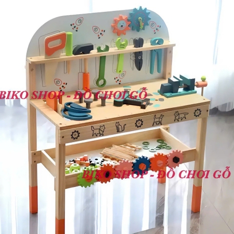 Đồ chơi dụng cụ kỹ thuật 75cm bằng gỗ cho bé 𝐁𝐈𝐊𝐎 𝐒𝐇𝐎𝐏
