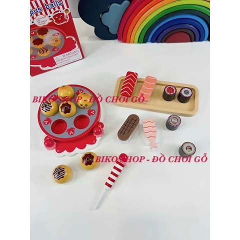 Đồ chơi sét bánh cá nhật 𝐁𝐈𝐊𝐎 𝐒𝐇𝐎𝐏