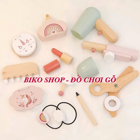 Đồ chơi hộp phụ kiện trang điểm Woodnins - 𝐁𝐈𝐊𝐎 𝐒𝐇𝐎𝐏