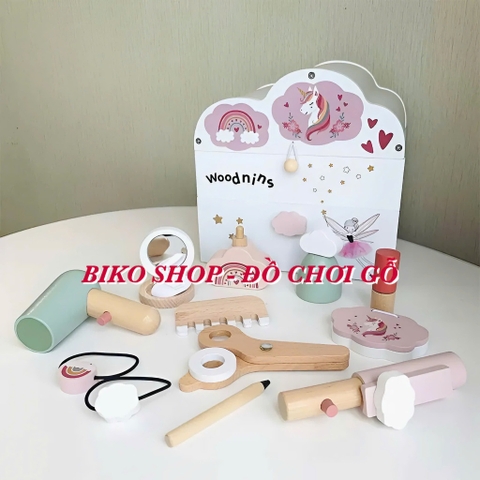 Đồ chơi hộp phụ kiện trang điểm Woodnins - 𝐁𝐈𝐊𝐎 𝐒𝐇𝐎𝐏
