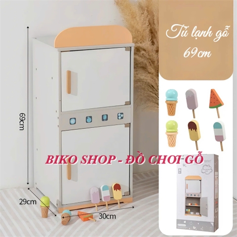 Đồ chơi nhà bếp, tủ lạnh, máy giặt Kabe màu trắng 80cm - 𝐁𝐈𝐊𝐎 𝐒𝐇𝐎𝐏