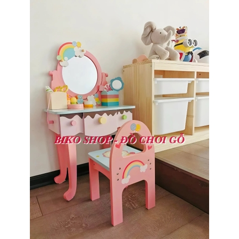 Bàn trang điểm cầu vồng 83cm - 𝐁𝐈𝐊𝐎 𝐒𝐇𝐎𝐏