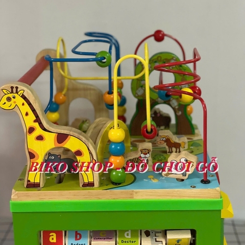 Đồ chơi đa năng ZanyZoo có bánh đẩy tập đi bằng gỗ cho bé 𝐁𝐈𝐊𝐎 𝐒𝐇𝐎𝐏