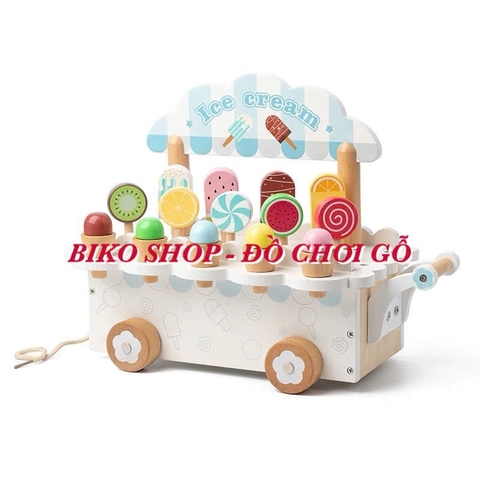 Đồ chơi xe đẩy kem mini Kabei - 𝐁𝐈𝐊𝐎 𝐒𝐇𝐎𝐏