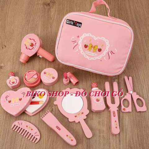Đồ chơi phụ kiện trang điểm bằng gỗ cho bé - 𝐁𝐈𝐊𝐎 𝐒𝐇𝐎𝐏