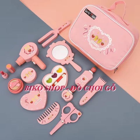 Đồ chơi phụ kiện trang điểm bằng gỗ cho bé - 𝐁𝐈𝐊𝐎 𝐒𝐇𝐎𝐏