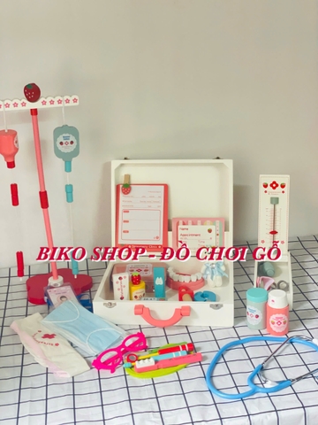 Bộ đồ chơi valy bác sĩ nhiều chi tiết