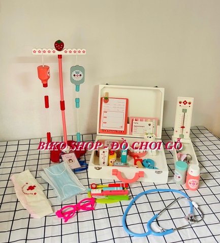 Bộ đồ chơi valy bác sĩ nhiều chi tiết