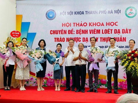 Công ty TNHH Thiết bị y tế Minh Thiên tham dự hội thảo khoa học của Hội Nội khoa thành phố Hà Nội chuyên đề: Bệnh viêm loét dạ dày trào ngược dạ dày thực quản