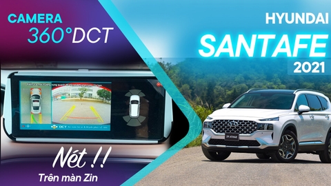 CAMERA 360 DCT CHO HYUNDAI SANTAFE 2017 | 100% CHÍNH HÃNG