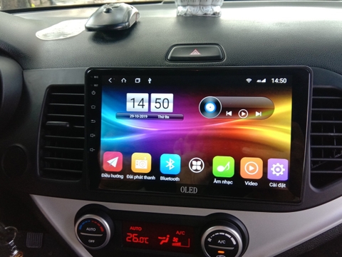 MÀN HÌNH ANDROID KIA MORNING – SIÊU PHẨM TẦM TRUNG CHÍNH HÃNG 100%