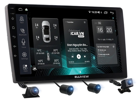 MÀN HÌNH ANDROID ELLIVIEW U4 | BẢN CHÍNH HÃNG SỐ 1 PHÂN KHÚC TẦM TRUNG