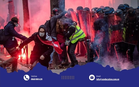 MẸO ĐẢM BẢO AN TOÀN CHO DU HỌC SINH KHI GẶP PHẢI BẠO LOẠN