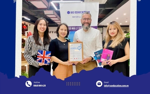 CHUYẾN THĂM ĐẶC BIỆT CỦA MR. GUY ROBSON TỪ QA HIGHER EDUCATION TỚI SG EDUCATION VIETNAM