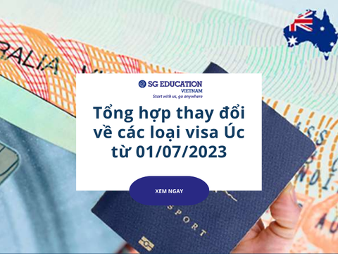Tổng hợp thay đổi về các loại visa Úc từ 01/07/2023
